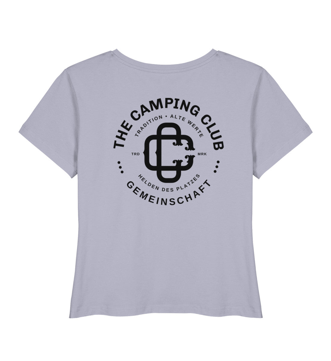 Camping Club - Damen Organic T-Shirt - LazyDonkeyDesign 