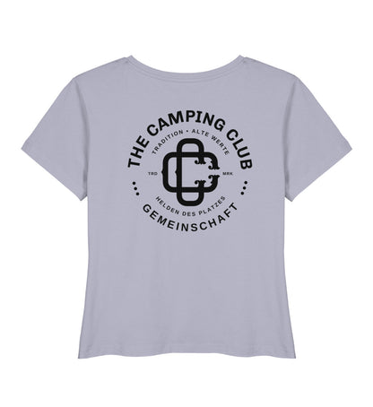 Camping Club - Damen Organic T-Shirt - LazyDonkeyDesign 