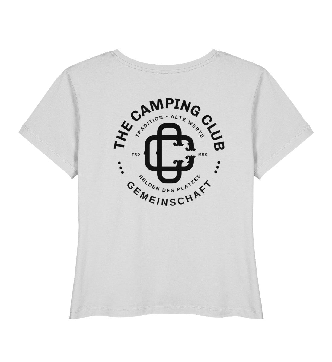 Camping Club - Damen Organic T-Shirt - LazyDonkeyDesign 