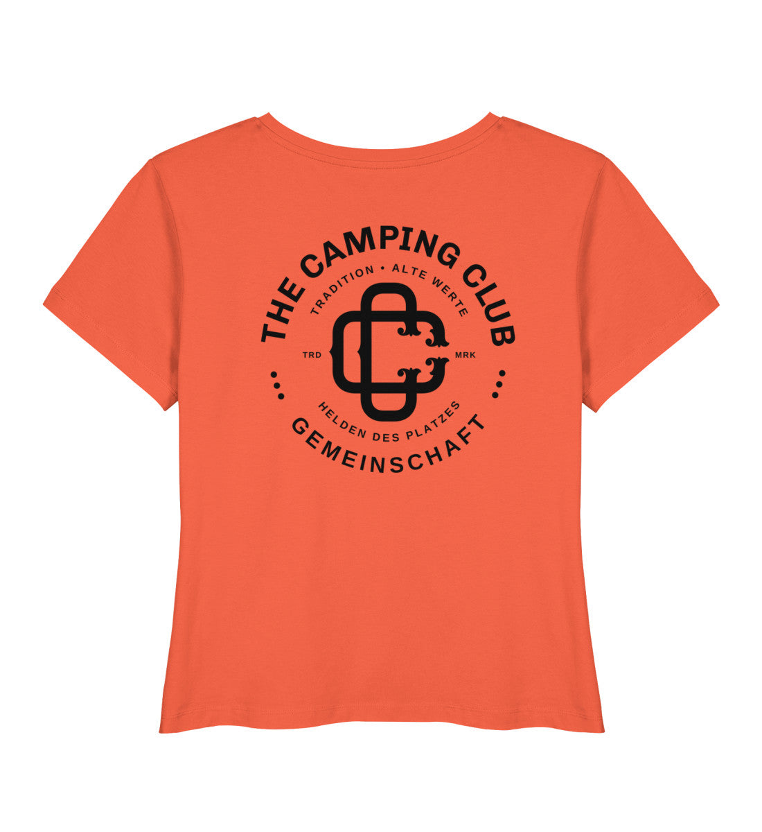 Camping Club - Damen Organic T-Shirt - LazyDonkeyDesign 