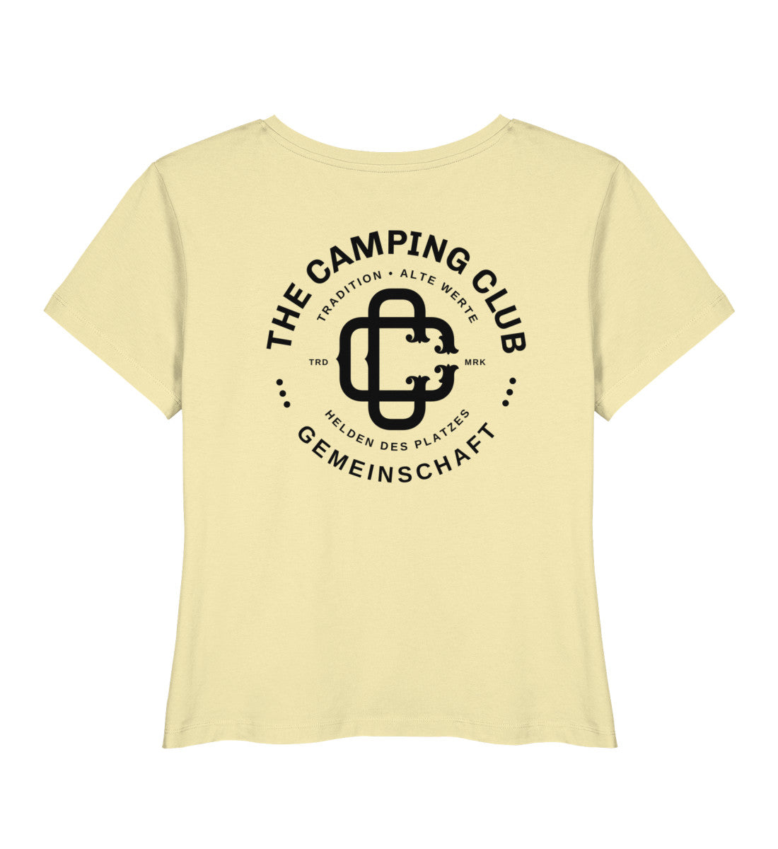 Camping Club - Damen Organic T-Shirt - LazyDonkeyDesign 