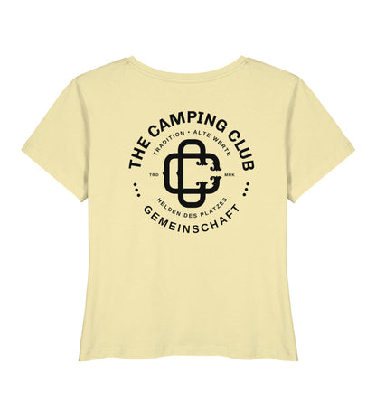 Camping Club - Damen Organic T-Shirt - LazyDonkeyDesign 