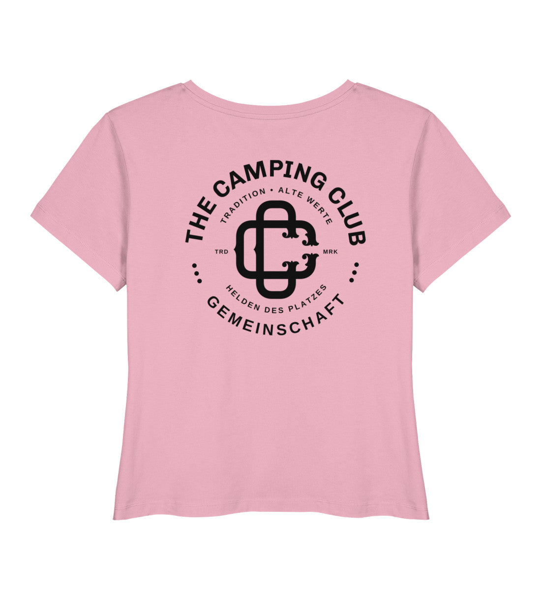 Camping Club - Damen Organic T-Shirt - LazyDonkeyDesign 