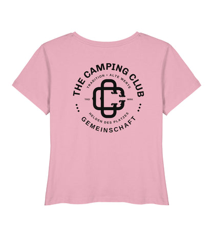 Camping Club - Damen Organic T-Shirt - LazyDonkeyDesign 