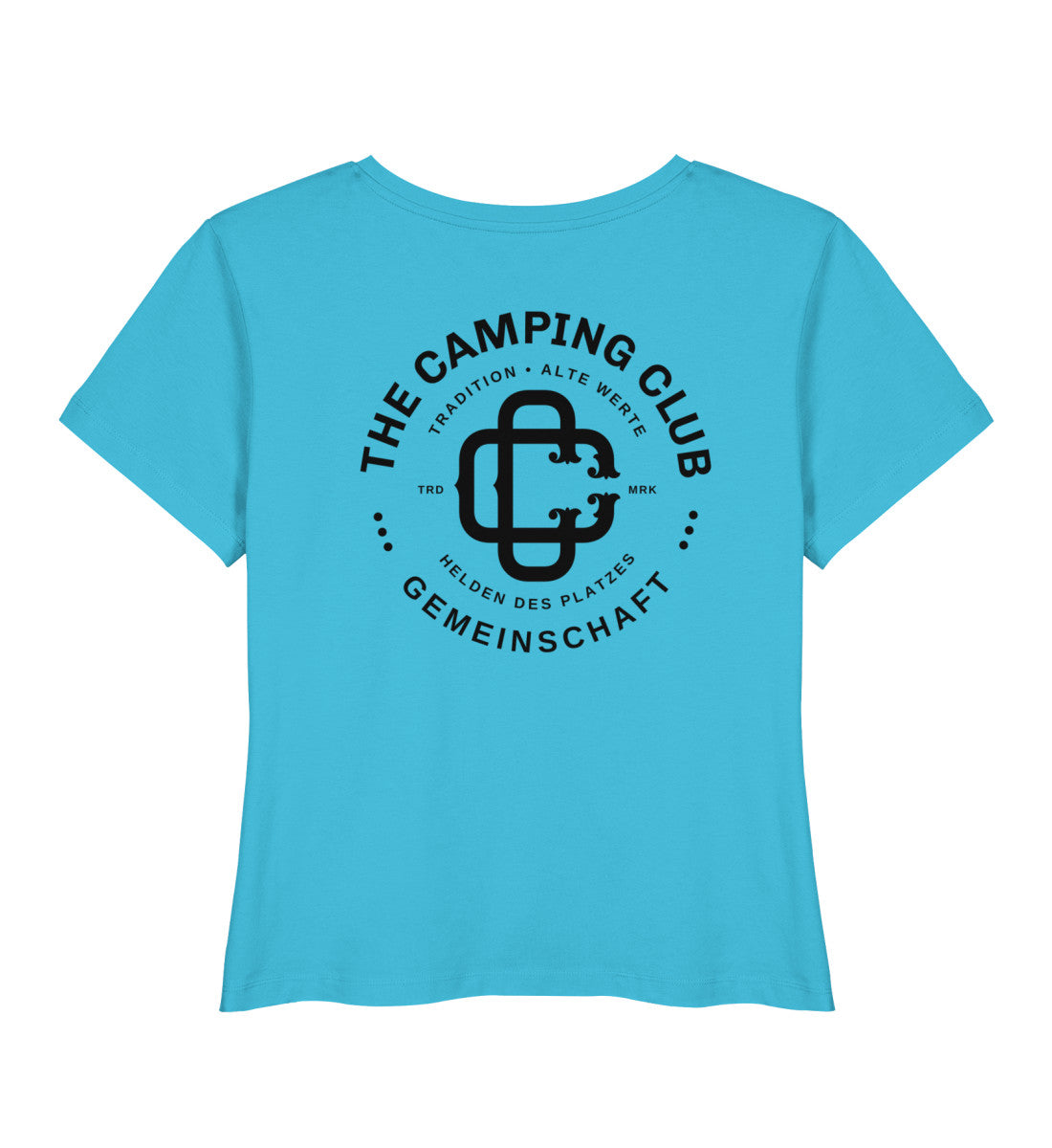 Camping Club - Damen Organic T-Shirt - LazyDonkeyDesign 