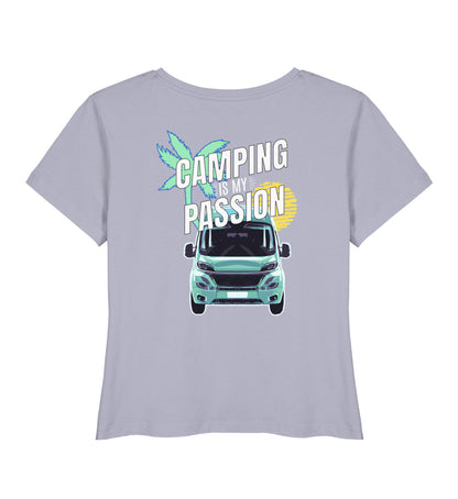 Camping Passion - Damen Organic T-Shirt - LazyDonkeyDesign 