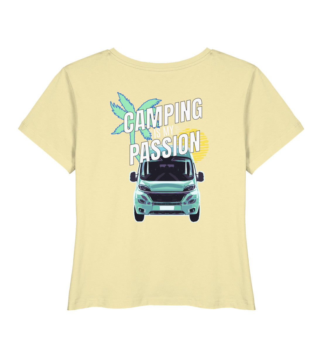 Camping Passion - Damen Organic T-Shirt - LazyDonkeyDesign 