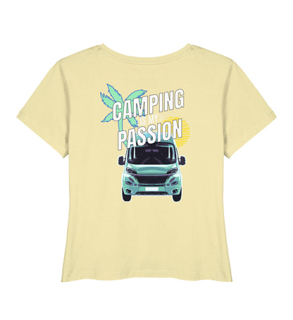 Camping Passion - Damen Organic T-Shirt - LazyDonkeyDesign 