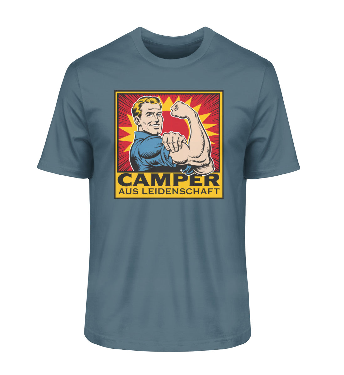 Starke Camper- Herren Organic Shirt - LazyDonkeyDesign 
