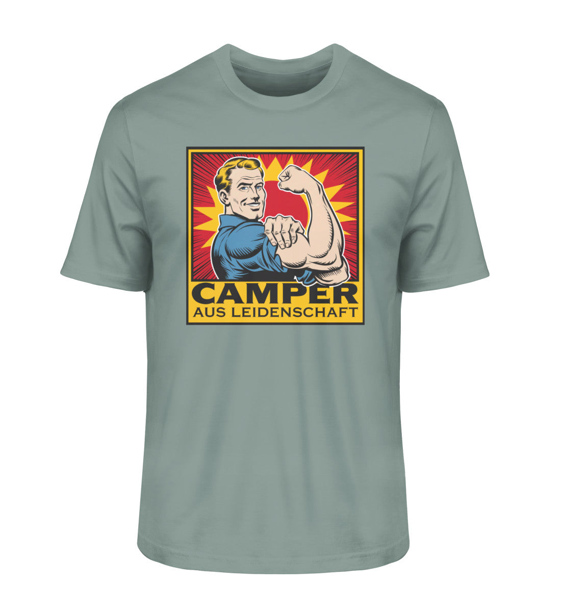 Starke Camper- Herren Organic Shirt - LazyDonkeyDesign 