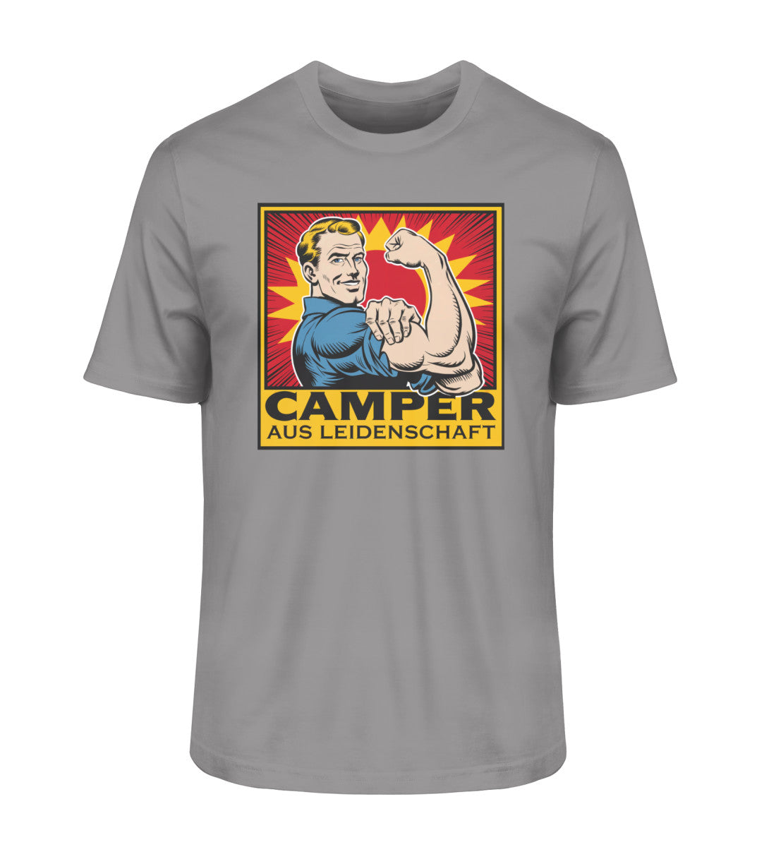 Starke Camper- Herren Organic Shirt - LazyDonkeyDesign 