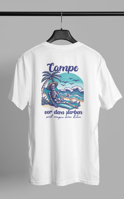 Campe Jetzt - Herren Camping T-Shirt