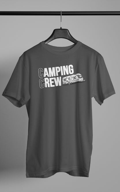 Herren Camping T-Shirt - Camping Crew - Wohnwagen
