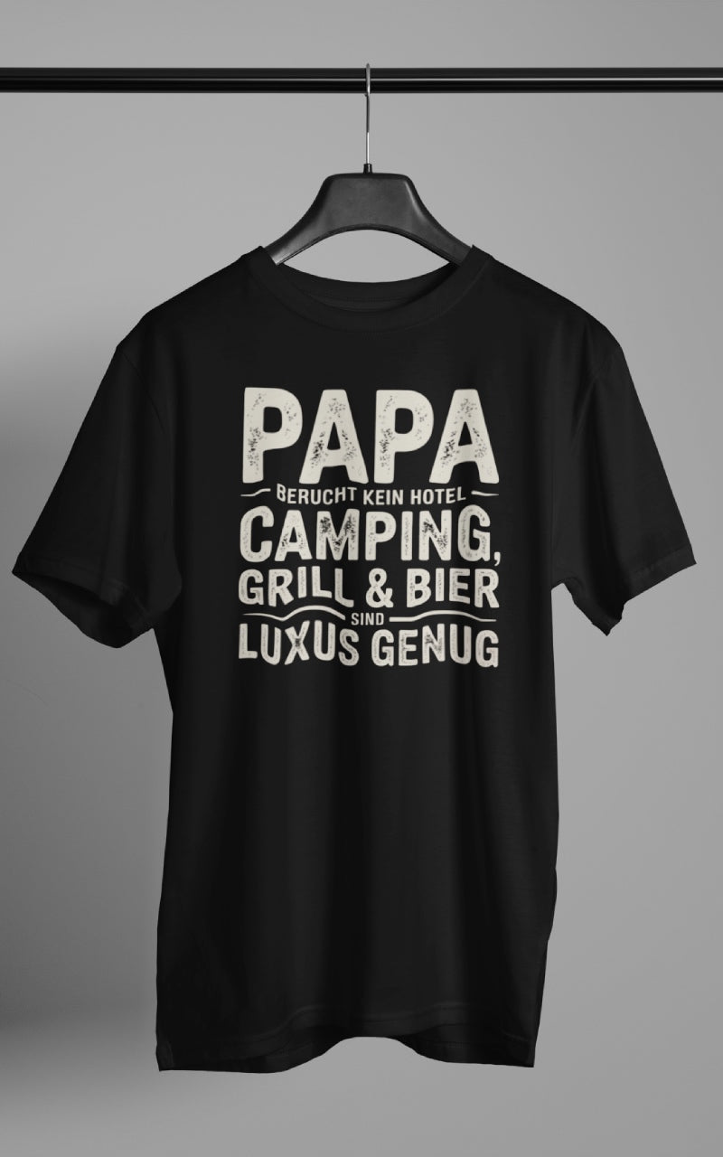 Herren Camping T-Shirt - Väter sind Helden