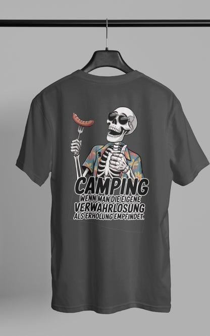Herren Camping T-Shirt - Camping Verwahrlosung