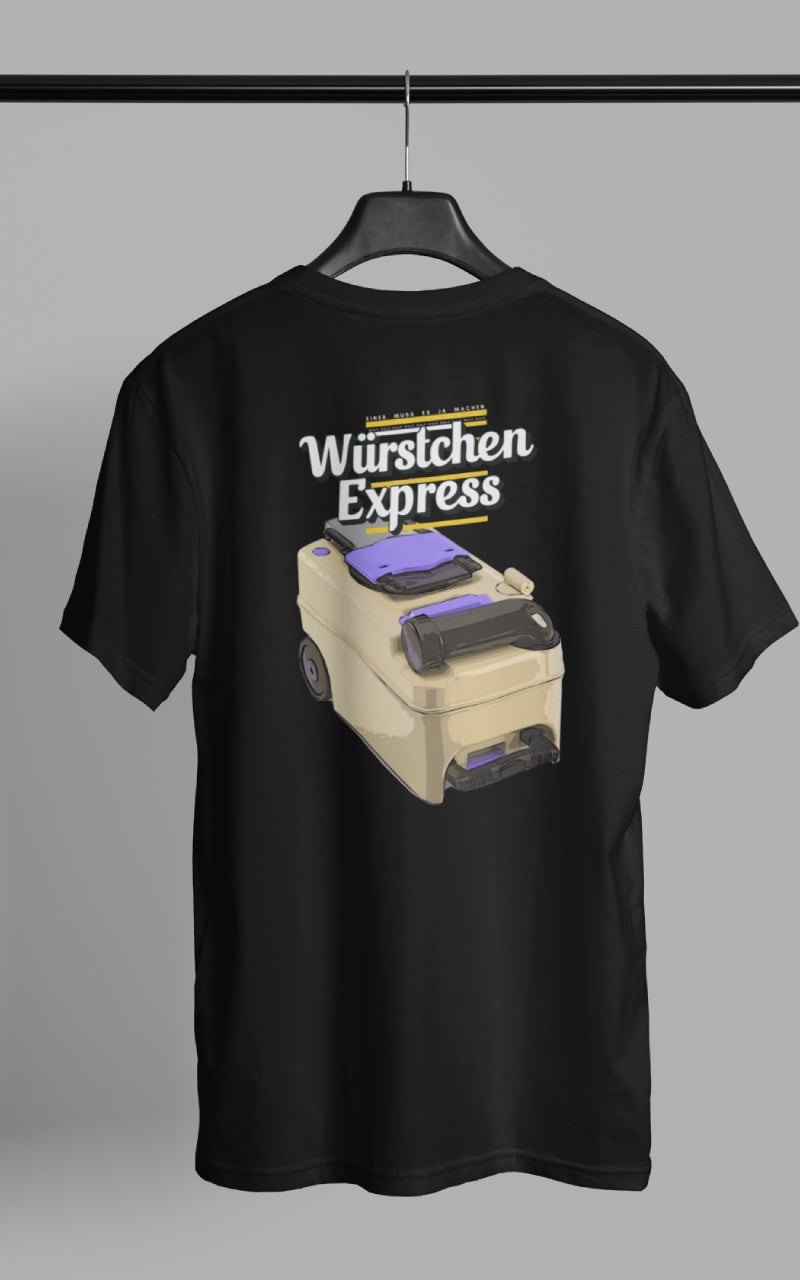 Herren Camping T-Shirt - Würstchen Express
