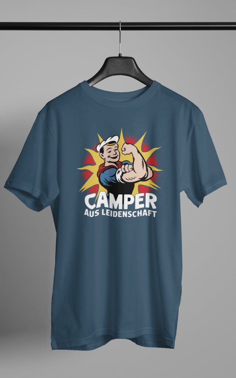 Herren Camping T-Shirt - Camper aus Leidenschaft