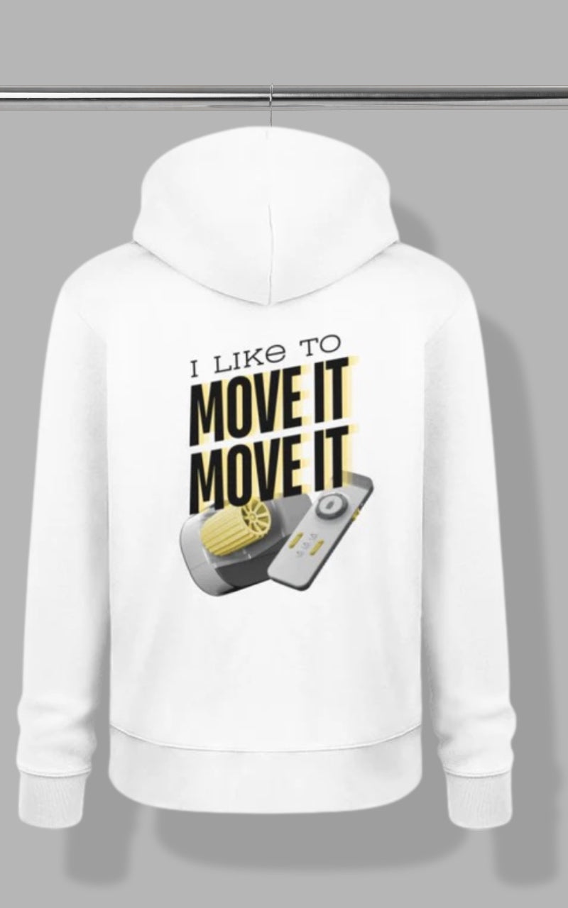 Herren Camping Hoodie - I like to move it