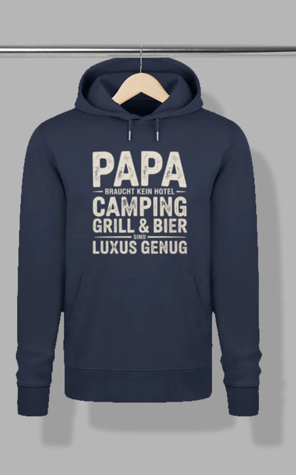 Herren Camping Hoodie - Väter sind Helden