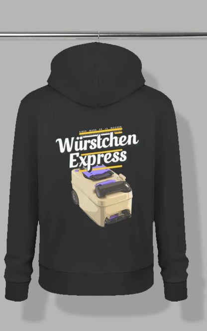 Herren Camping Hoodie - Würstchen Express