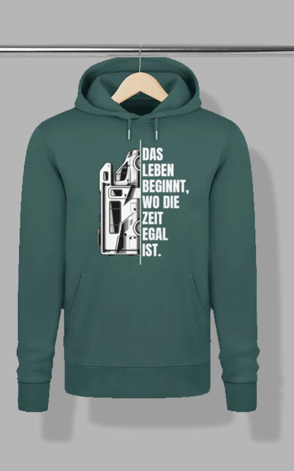Herren Camping Hoodie - Camping ist Zeitlos - Wohnmobil