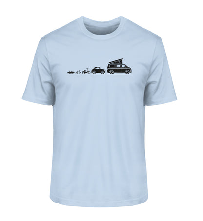 Evolution Bulli - Herren Organic Shirt - LazyDonkeyDesign 