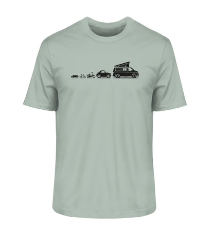 Evolution Bulli - Herren Organic Shirt - LazyDonkeyDesign 