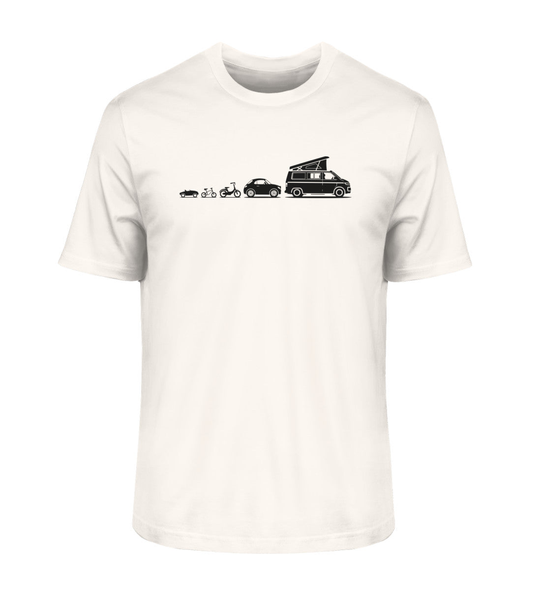 Evolution Bulli - Herren Organic Shirt - LazyDonkeyDesign 