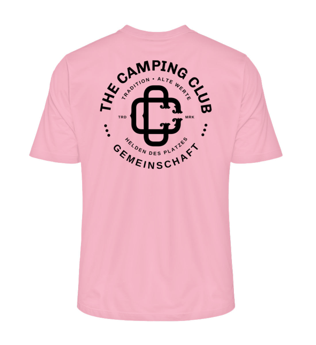 Camping Club - Herren Organic Shirt - LazyDonkeyDesign 