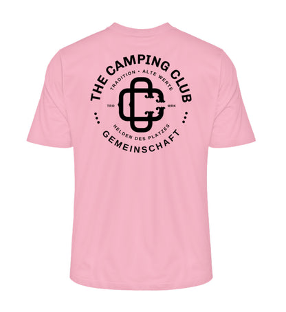 Camping Club - Herren Organic Shirt - LazyDonkeyDesign 