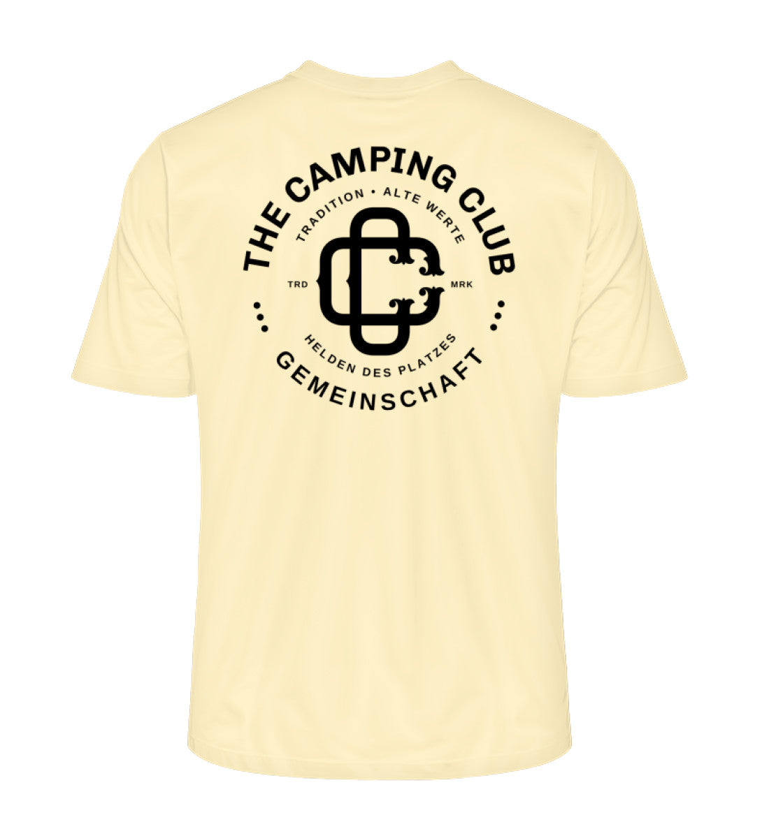 Camping Club - Herren Organic Shirt - LazyDonkeyDesign 