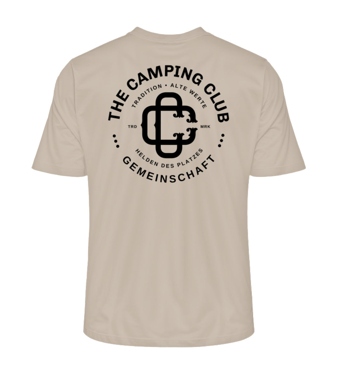 Camping Club - Herren Organic Shirt - LazyDonkeyDesign 