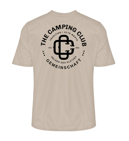 Camping Club - Herren Organic Shirt - LazyDonkeyDesign 