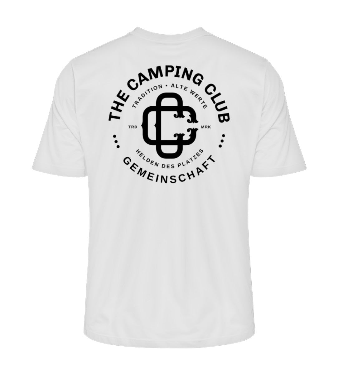 Camping Club - Herren Organic Shirt - LazyDonkeyDesign 