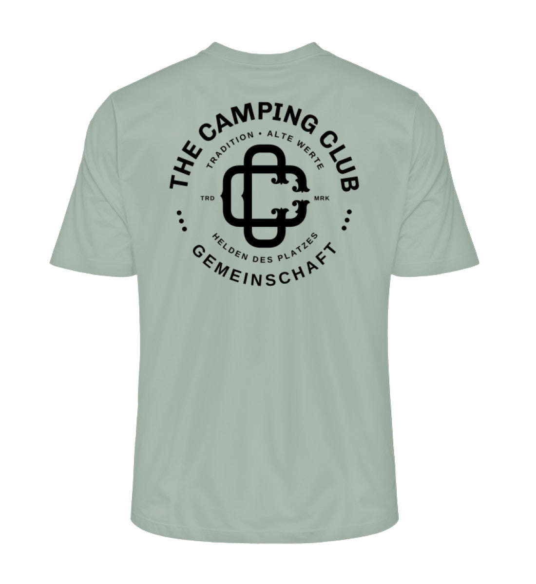 Camping Club - Herren Organic Shirt - LazyDonkeyDesign 