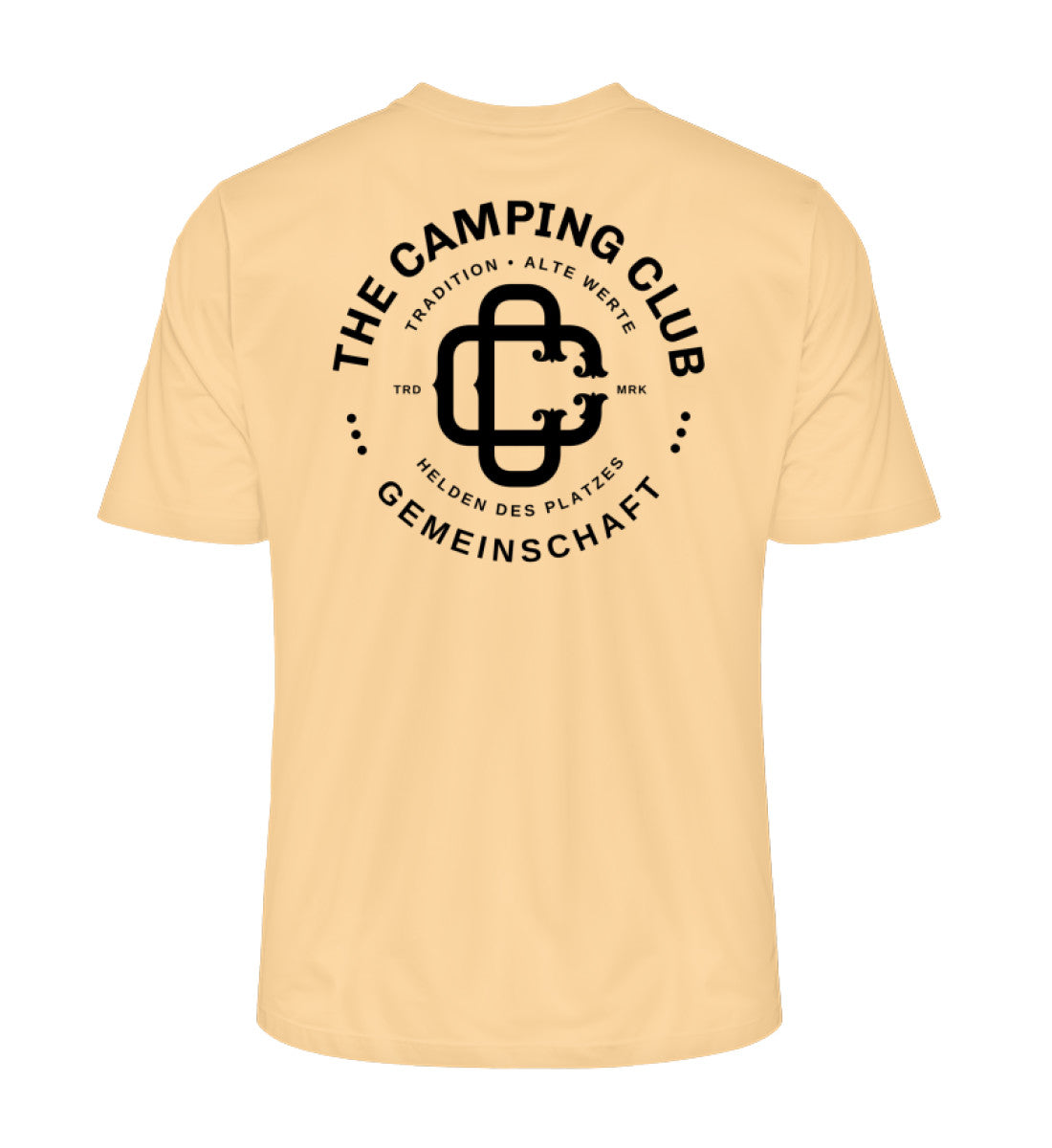 Camping Club - Herren Organic Shirt - LazyDonkeyDesign 