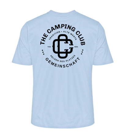 Camping Club - Herren Organic Shirt - LazyDonkeyDesign 
