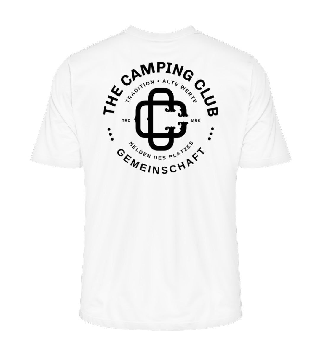 Camping Club - Herren Organic Shirt - LazyDonkeyDesign 