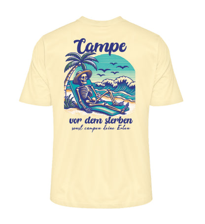 Campe Jetzt - Herren Organic Shirt - LazyDonkeyDesign 