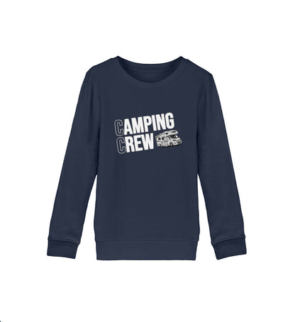 Wohnmobil Camping Crew - Kinder Organic Sweatshirt - LazyDonkeyDesign 