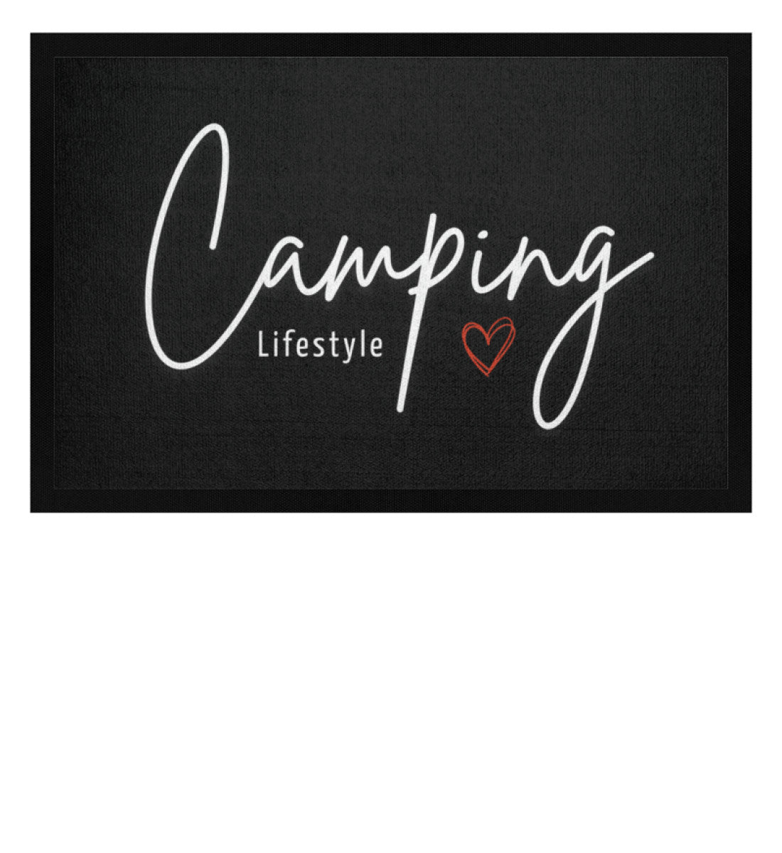 Camping Lifestyle - Camping Fußmatte - LazyDonkeyDesign 