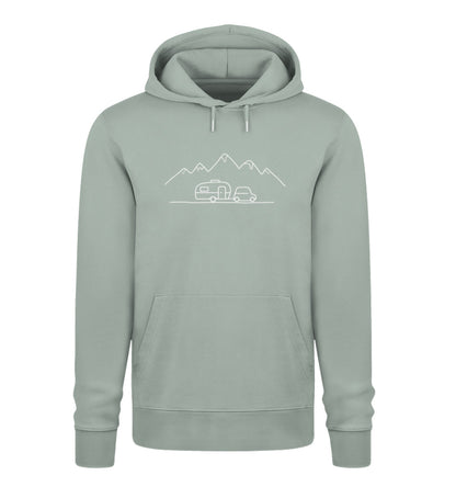 Keep it simple - Herren Organic Hoodie - LazyDonkeyDesign 