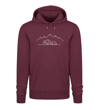 Keep it simple - Herren Organic Hoodie - LazyDonkeyDesign 
