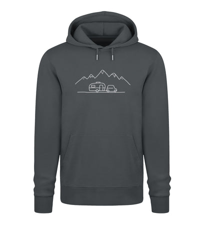 Keep it simple - Herren Organic Hoodie - LazyDonkeyDesign 