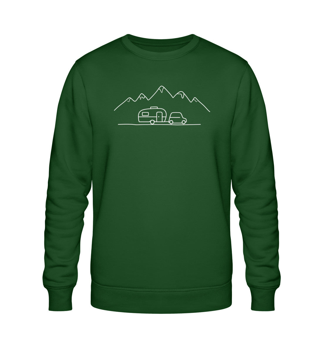 Keep it simple - Herren Organic Sweatshirt - LazyDonkeyDesign 