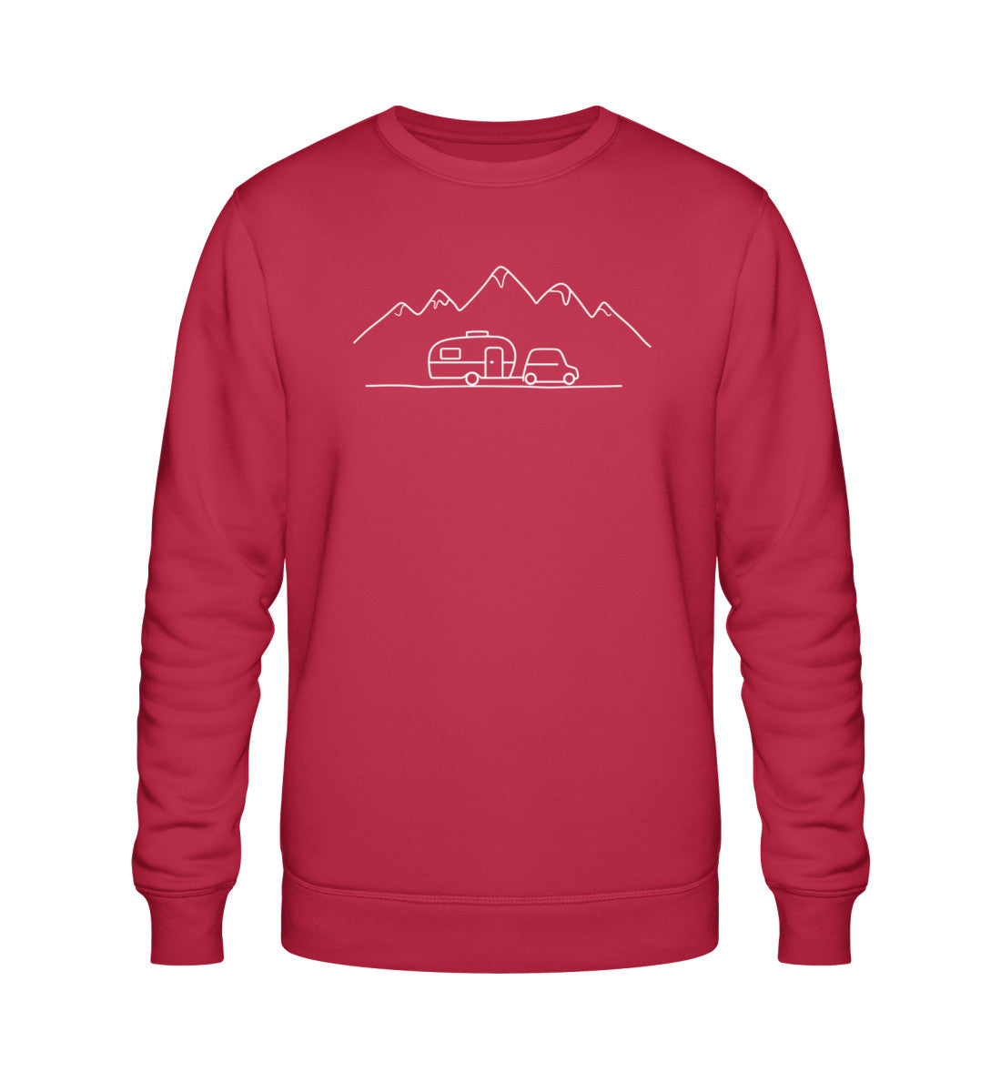 Keep it simple - Herren Organic Sweatshirt - LazyDonkeyDesign 