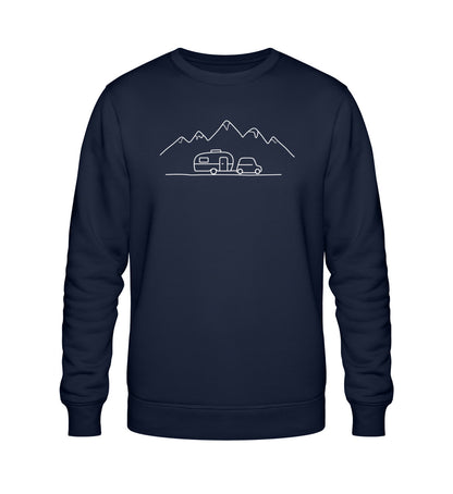Keep it simple - Herren Organic Sweatshirt - LazyDonkeyDesign 