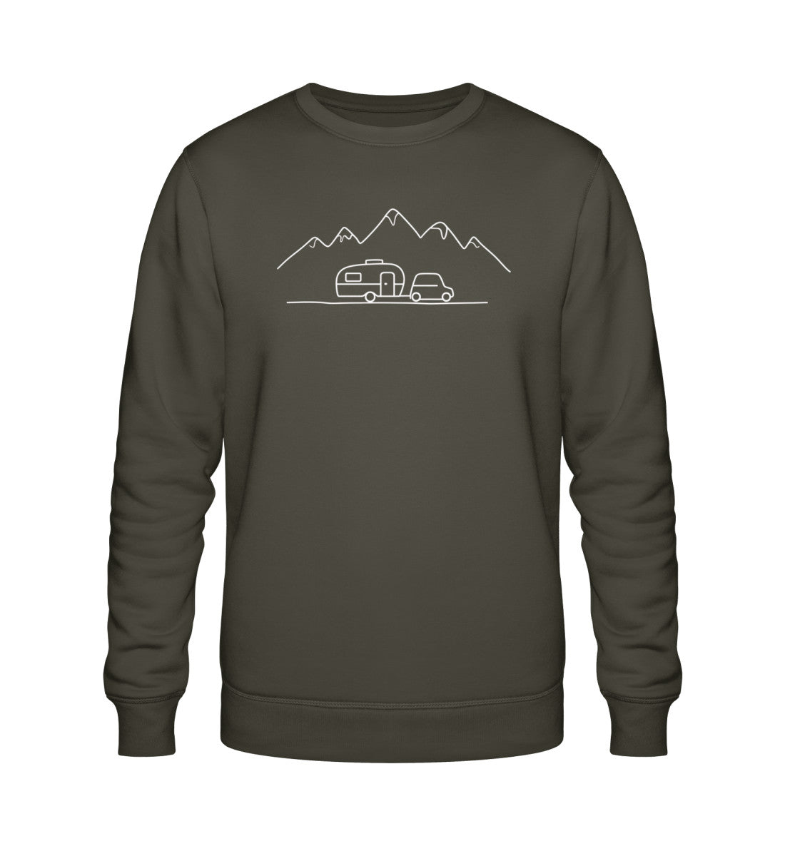 Keep it simple - Herren Organic Sweatshirt - LazyDonkeyDesign 