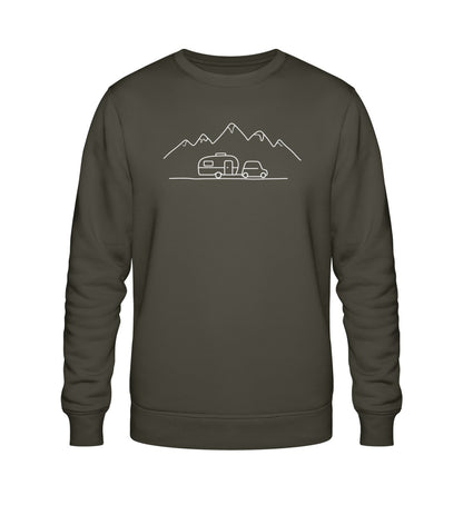 Keep it simple - Herren Organic Sweatshirt - LazyDonkeyDesign 