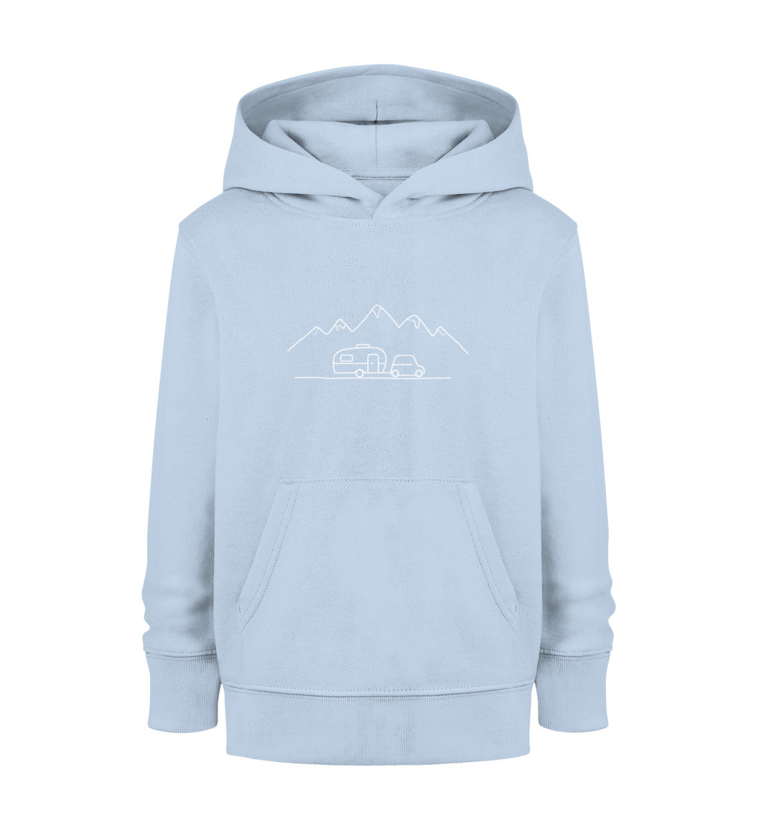 Keep it simple - Kinder Organic Hoodie - LazyDonkeyDesign 